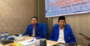 Ketua Pelaksana Penjaringan Calon Wali Kota dan Wakil Wali Kota Palembang DPD PAN Palembang Ruspanda Karibullah. Foto: Sumselheadline/Fer.
