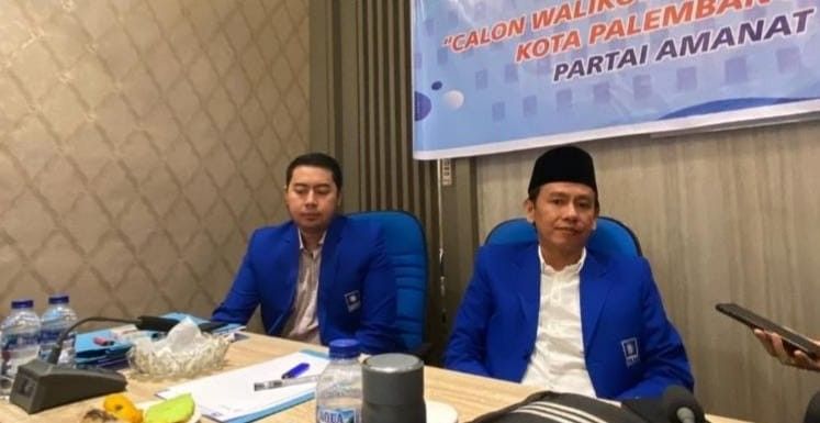 Ketua Pelaksana Penjaringan Calon Wali Kota dan Wakil Wali Kota Palembang DPD PAN Palembang Ruspanda Karibullah. Foto: Sumselheadline/Fer.