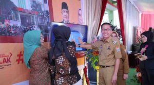 Pj Walikota Palembang, Ratu Dewa meresmikan Puskesmas Dempo sebagai Puskesmas ramah disabilitas pertama di Sumsel, Selasa (14/5/2024). Foto: Sumselheadline/Pitria.