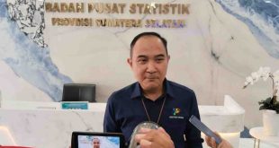 Kepala BPS Sumsel Moh Wahyu Yulianto. Foto: Sumselheadline/Pitria.