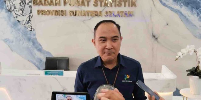 Kepala BPS Sumsel Moh Wahyu Yulianto. Foto: Sumselheadline/Pitria.