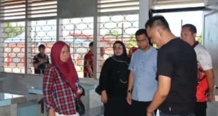 Tim Penilai Internal (TPI) Inspektorat Jenderal Kemenkumham RI melakukan verifikasi lapangan Pembangunan Zona Integritas pada Rutan Kelas I Palembang, Sabtu (11/5/2024). Foto: Sumselheadline/Ela.