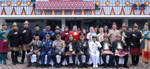Pj Walikota Palembang, Ratu Dewa dan sejumlah pejabat Kota Palembang usai menggelar upacara hari lahir Pancasila, Sabtu (1/6/2024). Foto: Kominfo Palembang.