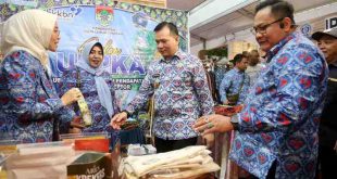 Pj Gubernur Sumsel Elen Setiadi Hadiri Puncak Peringatan Harganas ke-31 di Semarang, Sabtu (29/6/2024). Foto: Humas Pemprov Sumsel.