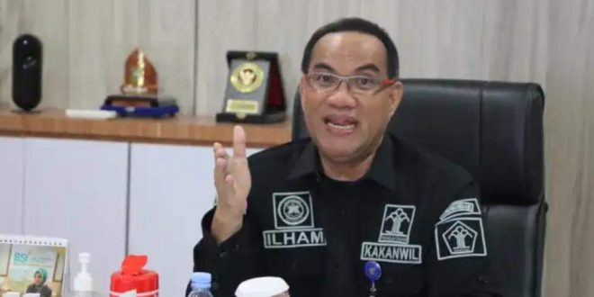 Kepala Kantor Wilayah Kementerian Hukum dan HAM Sumatera Selatan, Ilham Djaya. Foto: Dok Sumselheadline.