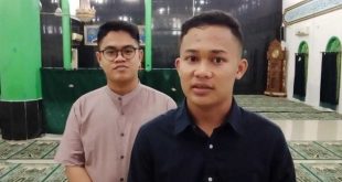 Nur Fadli (19). Pasalnya, marbot masjid Jamik Al-Mullis, Jalan DR Supomo, Palembang saat memberikan keterangan pada wartawan, Rabu (12/6/2024). Foto: Sumselheadline/Ela.
