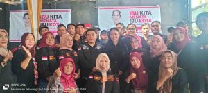 Nandriani Octarina sambangi Markas Besar DPD GRIB Sumsel dalam rangka silaturahmi bersama pengurus dan seluruh jajaran GRIB Sumsel, Rabu (19/6/2024). Foto: Sumselheadline/Fer.