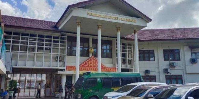 Gedung Pengadilan Negeri Tipikor, Palembang, Rabu (12/6/2024). Foto: Sumselheadline/Ela.
