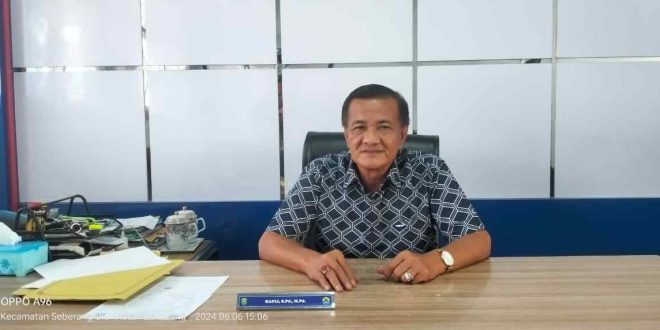 Kepala Sekolah SMK Negeri 8 Palembang Rafli, S.Pd., M.Pd. Foto: Sumselheadline/Fer.