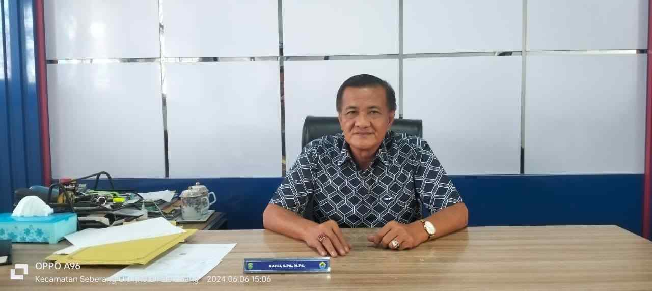 Kepala Sekolah SMK Negeri 8 Palembang Rafli, S.Pd., M.Pd. Foto: Sumselheadline/Fer.