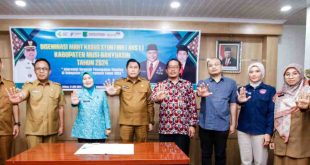 Pembukaan kegioatan diseminasi audit kasus Stunting (Aks 1) Kabupaten Muba tahun 2024, Selasa (11/6/2024). Foto: Kominfo Muba.
