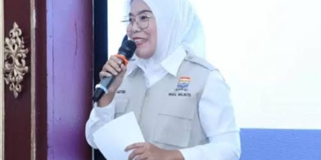 Ketua PMI Palembang, Fitrianti Agustinda. Foto: Dok Sumselheadline