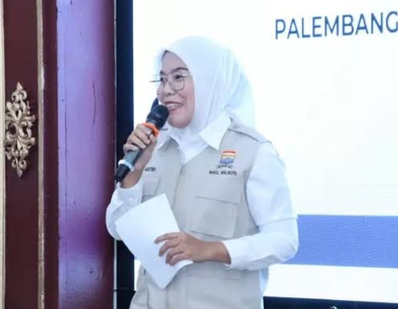 Ketua PMI Palembang, Fitrianti Agustinda. Foto: Dok Sumselheadline