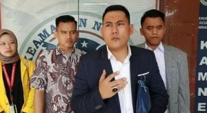 Sapriadi Syamsudin, MH, kuasa hukum pelapor sekaligus korban kasus penggelapan, Jumat (26/7/2024). Foto: Sumselheadline/Ela.