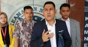 Sapriadi Syamsudin, MH, kuasa hukum pelapor sekaligus korban kasus penggelapan, Jumat (26/7/2024). Foto: Sumselheadline/Ela.