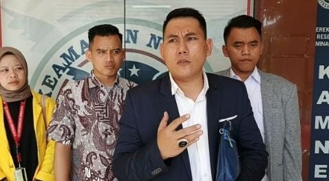 Sapriadi Syamsudin, MH, kuasa hukum pelapor sekaligus korban kasus penggelapan, Jumat (26/7/2024). Foto: Sumselheadline/Ela.