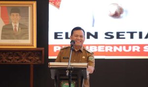 Pj Gubernur Sumsel, Elen Setiadi. Foto: Humas Pemprov Sumsel.