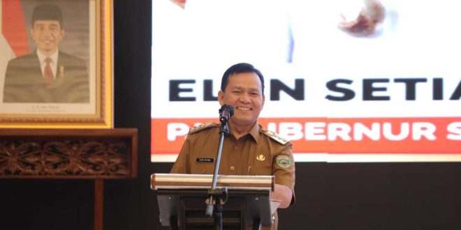 Pj Gubernur Sumsel, Elen Setiadi. Foto: Humas Pemprov Sumsel.