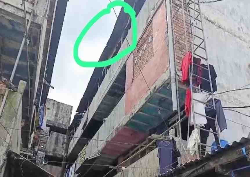 Lokasi kamar tempat ditemukannya Sabri tewas tergantung, Senin (29/7/2024). Foto: Sumselheadline/Ela.