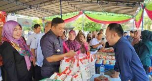 Pasar murah yang digelar Pemkot Palembang beberapa waktu lalu. Foto: Dok Sumselheadline.