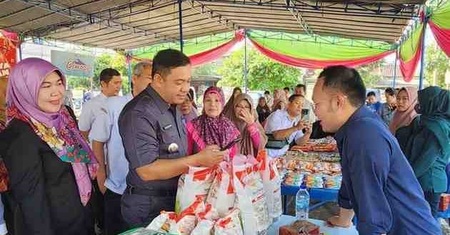 Pasar murah yang digelar Pemkot Palembang beberapa waktu lalu. Foto: Dok Sumselheadline.