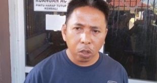 Herianto, korban perampokan di bawah Jembatan Ampera, Palembang, Jumat (26/7/2024). Foto: Sumselheadline/Ela.
