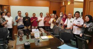 Para anggota DPRD dan Pemkab Muba saat mendatangi kantor Kementerian PAN-RB di Jakarta, Rabu (3/7/2024). Foto: Kominfo Muba.