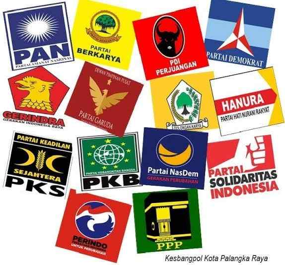 Ilustrasi partai politik yang akan mengusung Cabup dan Cagub di Sumsel. Foto: IST