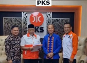 Yudha Mahyuddin saat berada di DPP PKS, Jakarta. Foto: IG PKS Palembang.