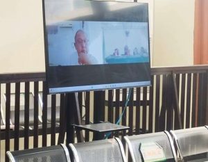 Mantan Dirut PDPDE Sumsel, Ahmda Yaniarsyah mengajukan upaya hukum Peninjauan Kembali (PK) ke Mahkamah Agung RI melalui PN Palembang, Foto: Sumselheadline/Ela.