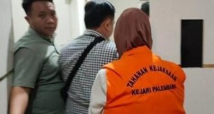 Kartila, mengajukan permohonan Praperadilan di Pengadilan Negeri (PN) Palembang. Foto: Dok Sumselheadline.