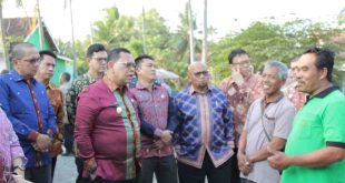 PJ Walikota Palembang, A Damenta saat dialog dengan sejumlah pejabat Kulon Progo tentang produksi cabai, Kamis (18/7/2024). Foto: Kominfo Palembang.