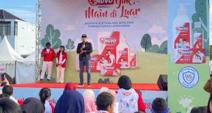 Kepala Dinas Pendidikan (Kadisdik) Kota Palembang, Adrianus Amri saat hadi di Nuvo Family, Minggu (11/8/2024). Foto: Kominfo Palembang.