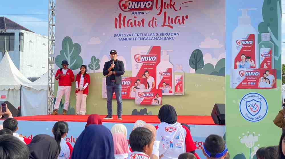 Kepala Dinas Pendidikan (Kadisdik) Kota Palembang, Adrianus Amri saat hadi di Nuvo Family, Minggu (11/8/2024). Foto: Kominfo Palembang.