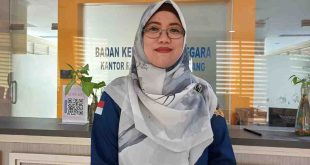 Kepala Bidang Informasi Kepegawaian Badan Kepegawaian Negara (BKN) Kantor Regional (Kanreg) VII Palembang Yuli Novianti. Foto: Sumselheadaline/Pitria.