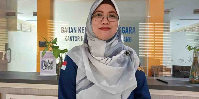 Kepala Bidang Informasi Kepegawaian Badan Kepegawaian Negara (BKN) Kantor Regional (Kanreg) VII Palembang Yuli Novianti. Foto: Sumselheadaline/Pitria.