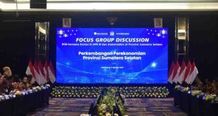 Pj Gubernur Sumsel, Eelen Setiadi saat ikut Fokus Group di Hotel Arista Palembang, Jumat (9/8/2024). Foto: Humas Pemprov Sumsel.