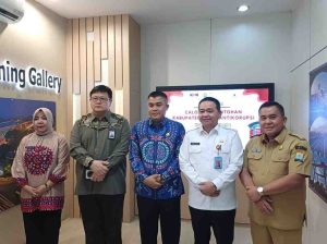 KPK melakukan observasi Program Kota/Kabupaten Anti Korupsi 2024 ke Pemerintah Kota Palembang, Selasa (13/8/2024). Foto: Sumselheadline/Pitria.