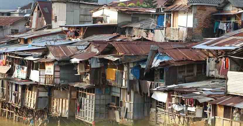 ILustrasi kawasan miskin di Sumsel. Foto: IST