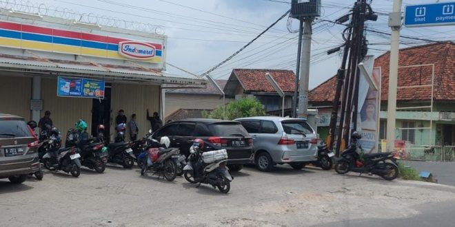 MInimarket di Ariodila Palembang dibobol maling, Kamis (29/8/2024). Foto: Sumselheadline/Ela.