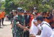 Dalam rangka cek kesiapan Karhutlah, Pangdam II/Sriwijaya Mayjen TNI Mohammad Naudi Nurdika melakukan kunjungan ke Desa Muara Medak Kecamatan Bayung Lencir Kabupaten Musi Banyuasin, Rabu (14/8/2024). Foto: Dok Kominfo Muba.