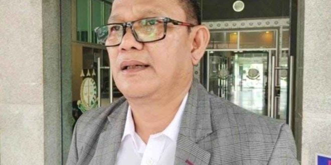 Rizal Syamsul, SH, kuasa hukum Andi Irawan. Foto: Sumselheadline/Ela.