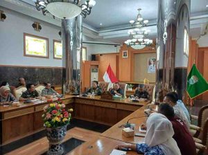 Suasana rapat koordinasi Hari Rabies se-Dunia, Kamis (22/8/2024). Foto: Sumselheadline/Pitria.