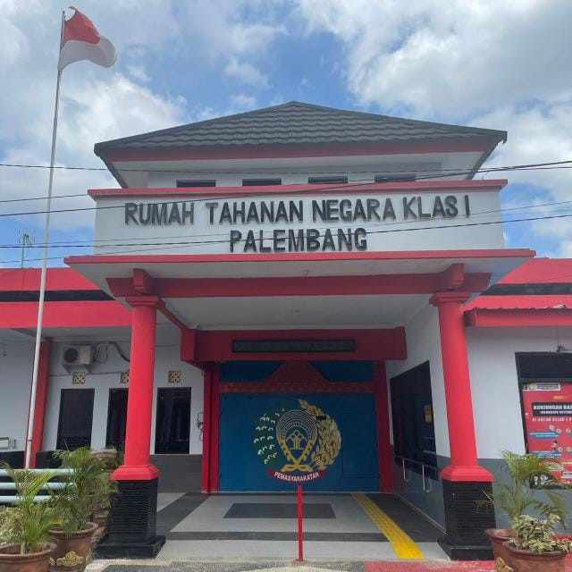 Kantor Rutan Pakjo Palembang. Foto: Dok Sumselheadline.