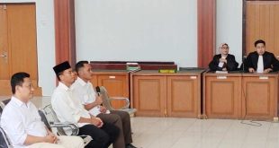 Suasana sidang kasus korupsi pengadaan baju batik di PN Tipikor Palembang, Selasa (13/8/2024). Foto: SUmselheadline/Ela.