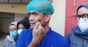 Dokteran Forensik RS Bhayangkara M Hasan dipimpin dr Indra Nasution SpF. Foto: Sumselheadline/Ela.