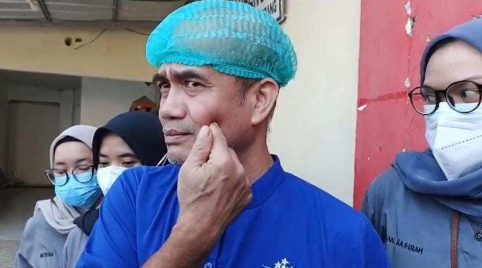 Dokteran Forensik RS Bhayangkara M Hasan dipimpin dr Indra Nasution SpF. Foto: Sumselheadline/Ela.