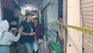 Tim Jatanras Polda Sumsel melakukan olah TKP atas perusakan dan penjarahan kios Pasar 16 Ilir Palembang, Selasa (10/9/2024). Foto: Sumselheadline/Ela.