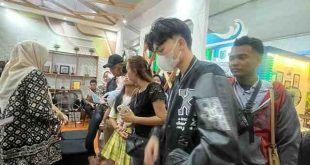 Sejumlah pencari kerja mendatangi arena Jop Pair di Stabel Berkuda, Sekayu, Minggu 929/9/2024). Foto: Kominfo Muba.