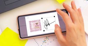 Ilustrasi penggunaan materai elektronik. Foto: IST